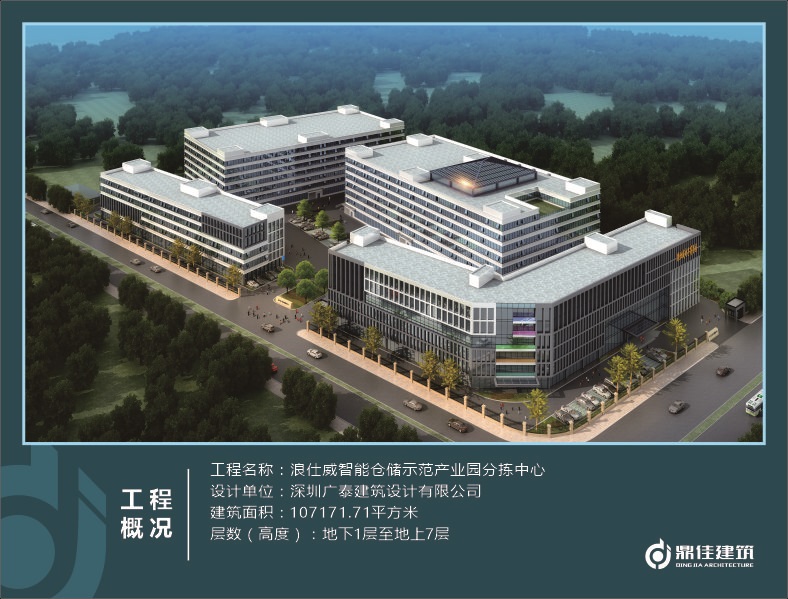 浪仕威智能倉儲示范產業園分揀中心